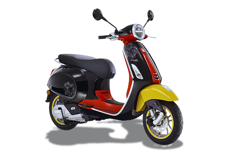 vespa primavera mickey mouse