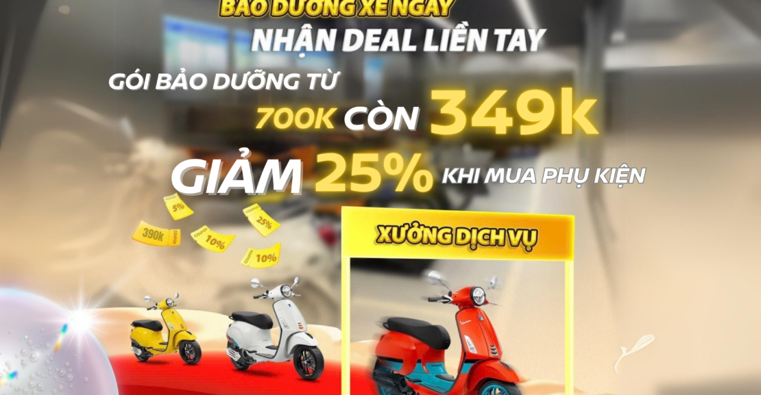 Bão Dưỡng Xe Ngay!